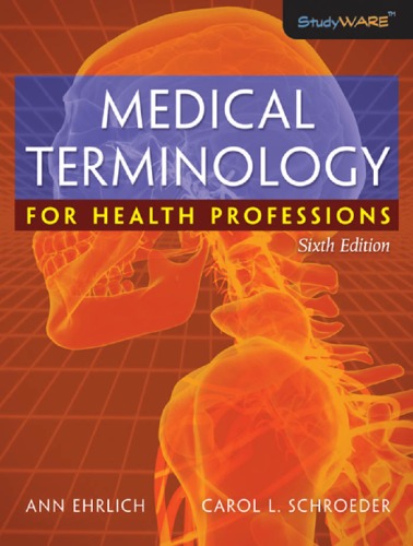 Medical Terminology for Health Professions