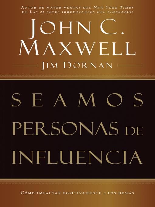 Seamos personas de influencia