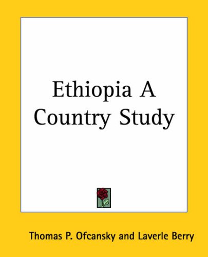 Ethiopia A Country Study