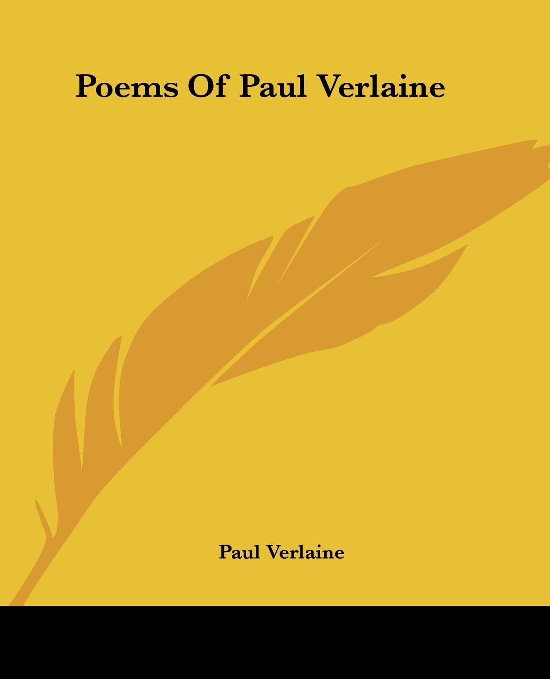 Poems Of Paul Verlaine