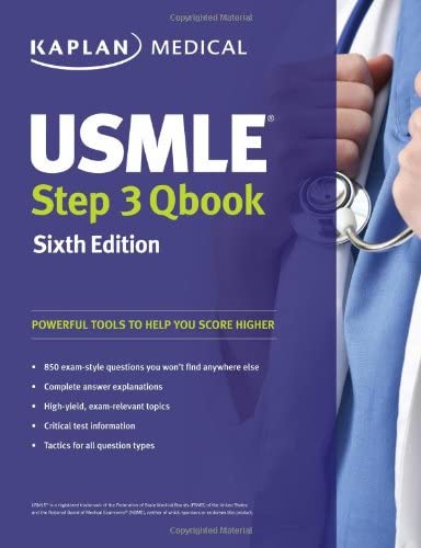 USMLE Step 3 QBook (USMLE Prep)SIXTH EDITION