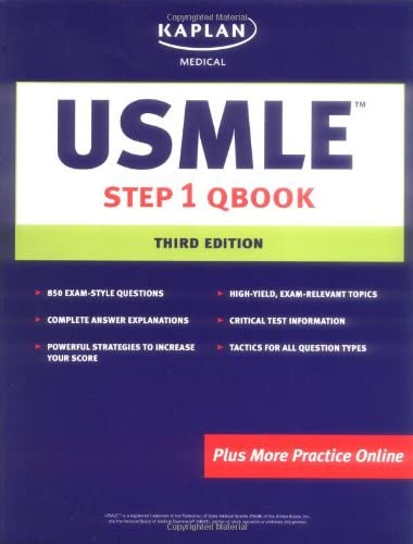 Kaplan Medical USMLE Step 1 Qbook 3rd Edition