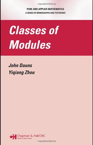 Classes of Modules.