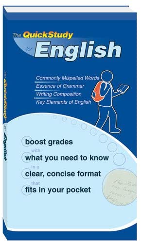 English (Quickstudy Books)