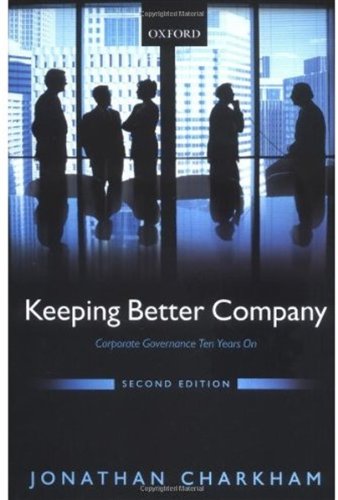 Keeping better company : corporate governance ten years on