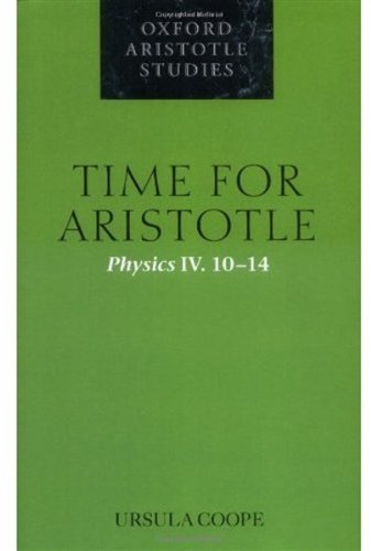 Time for Aristotle : Physics IV. 10-14