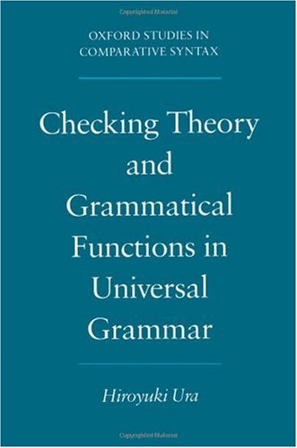 Checking theory and grammatical functions in universal grammar