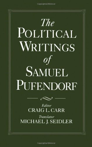 The political writings of Samuel Pufendorf