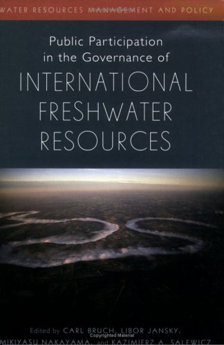 Public participation in the governance of international freshwater resources