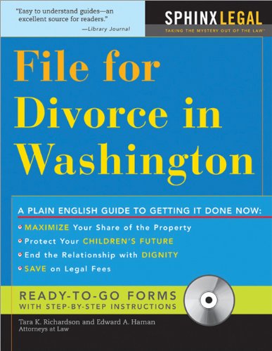 File for divorce in Washington + CD-ROM