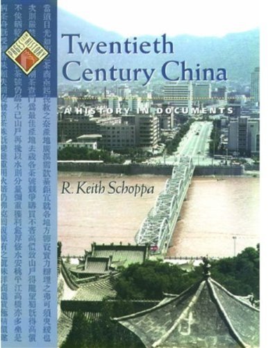 Twentieth century China : a history in documents