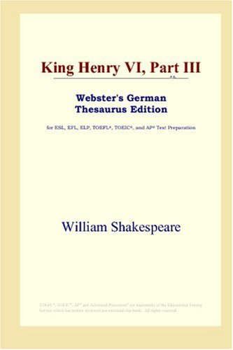 King Henry VI. Pt. III