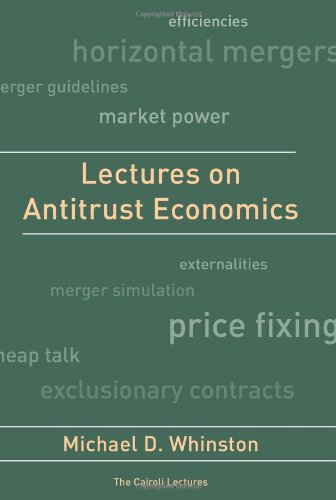 Lectures on antitrust economics