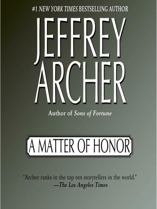 A Matter of Honor