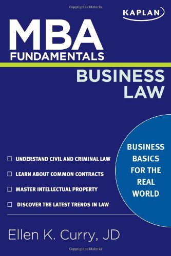 MBA Fundamentals Business Law