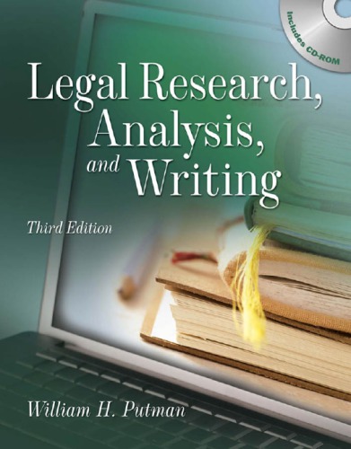 Legal Research, Analysis and Writing