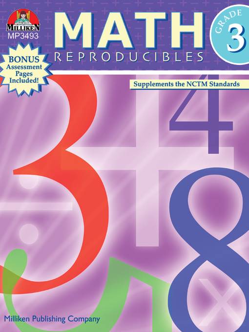 Math Reproducibles - Grade 3