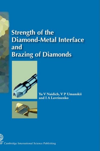 Strength of the diamond-metal interface and brazing of diamonds