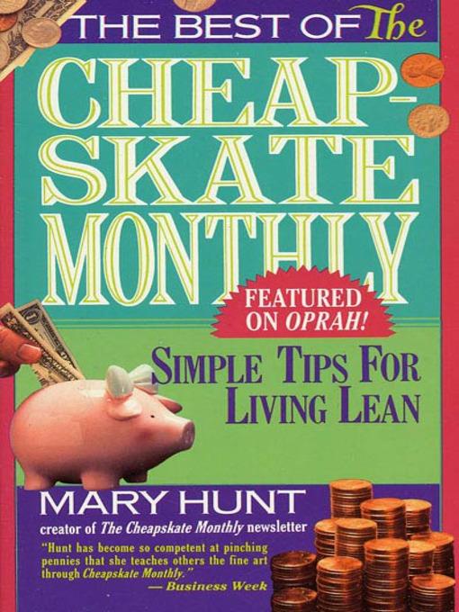 Best of the Cheapskate Monthly