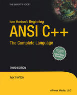 Ivor Horton's Beginning ANSI C++ : the Complete Language.