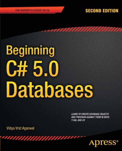 Beginning C♯ 2012 databases