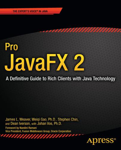 Pro JavaFX 2 Platform
