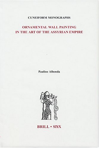 Ornamental wall painting in the art of the Assyrian Empire