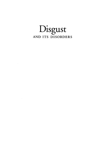 Disgust and Its Disorders