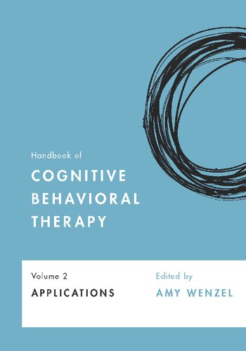 Handbook of Cognitive Behavioral Therapy