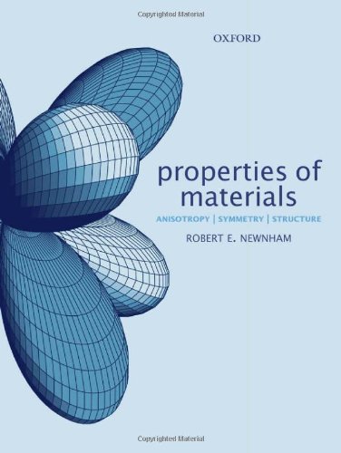 Properties of materials : anisotropy, symmetry, structure