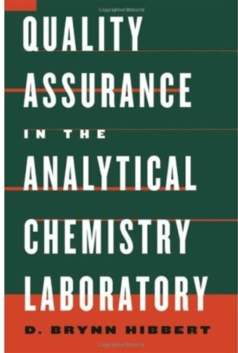Quality assurance for the analytical chemistry laboratory