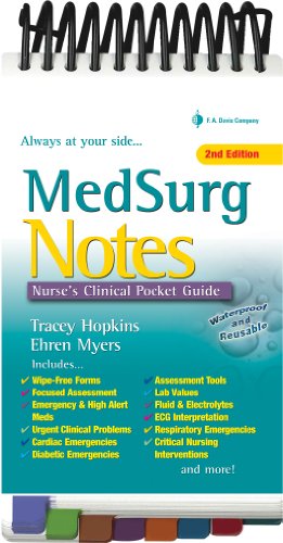 MedSurg notes : nurse's clinical pocket guide