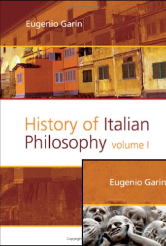 History of Italian Philosophy.