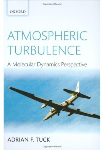 Atmospheric turbulence : a molecular dynamics perspective