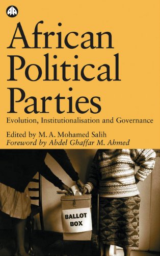 African political parties : evolution, institutionalism and governance