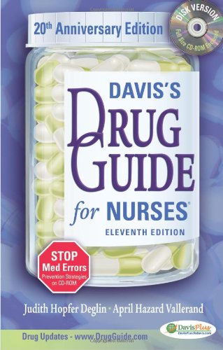 Davis's drug guide for nurses