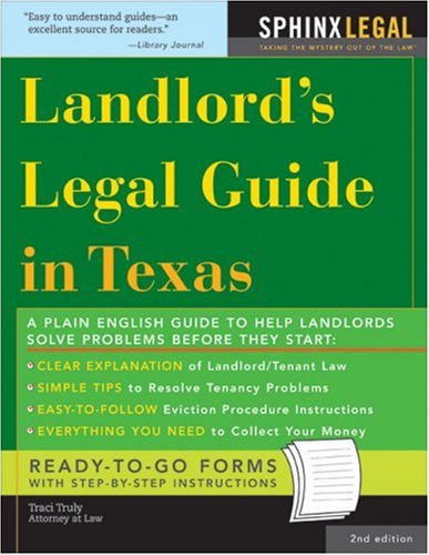 Landlord's legal guide in Texas