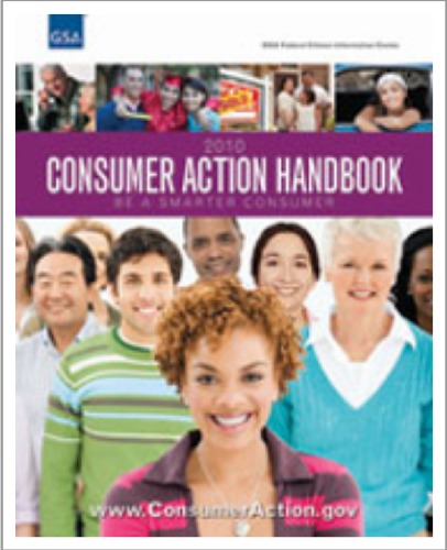 Consumer Action Handbook 2010.
