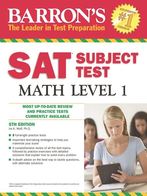 SAT Subject Test Math Level 1