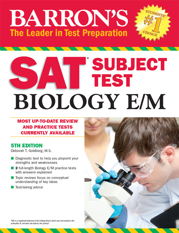 SAT Subject Test: Biology E/M