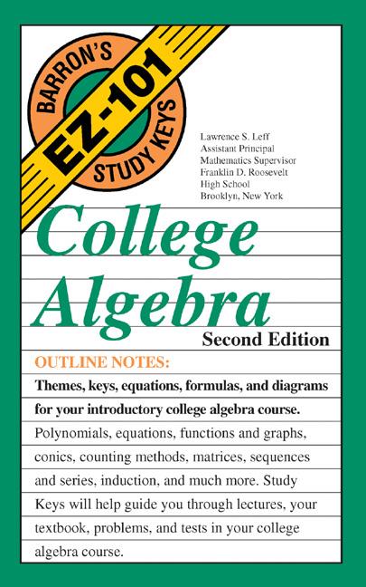 EZ 101 College Algebra