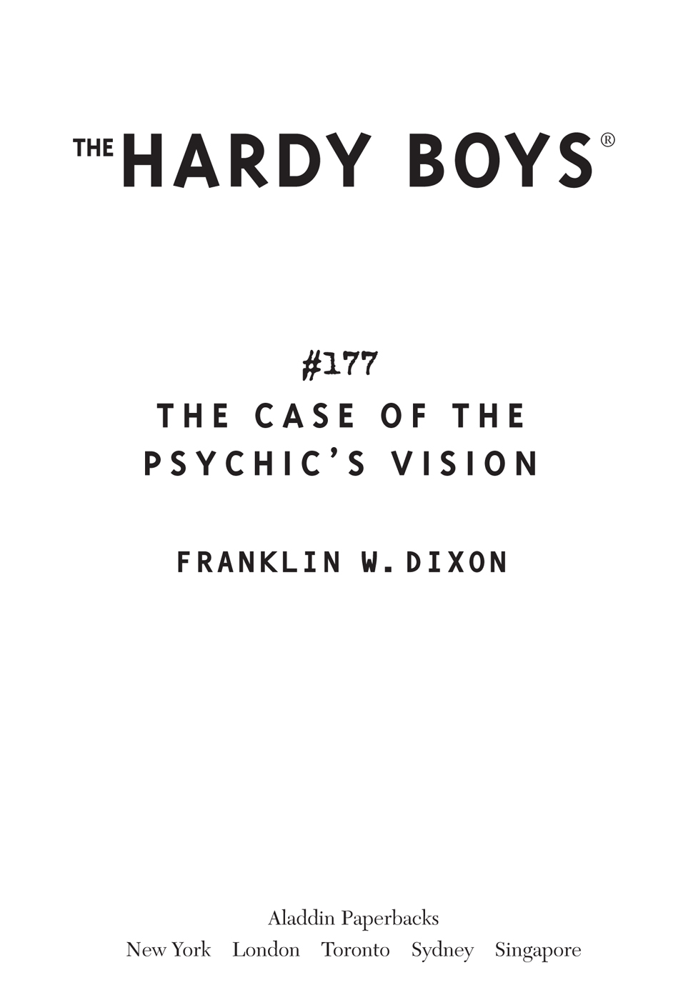 The Case of the Psychic's Vision
