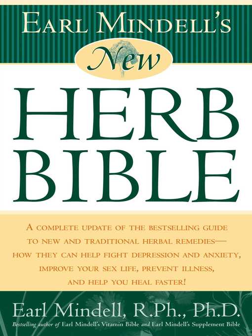 Earl Mindell's New Herb Bible