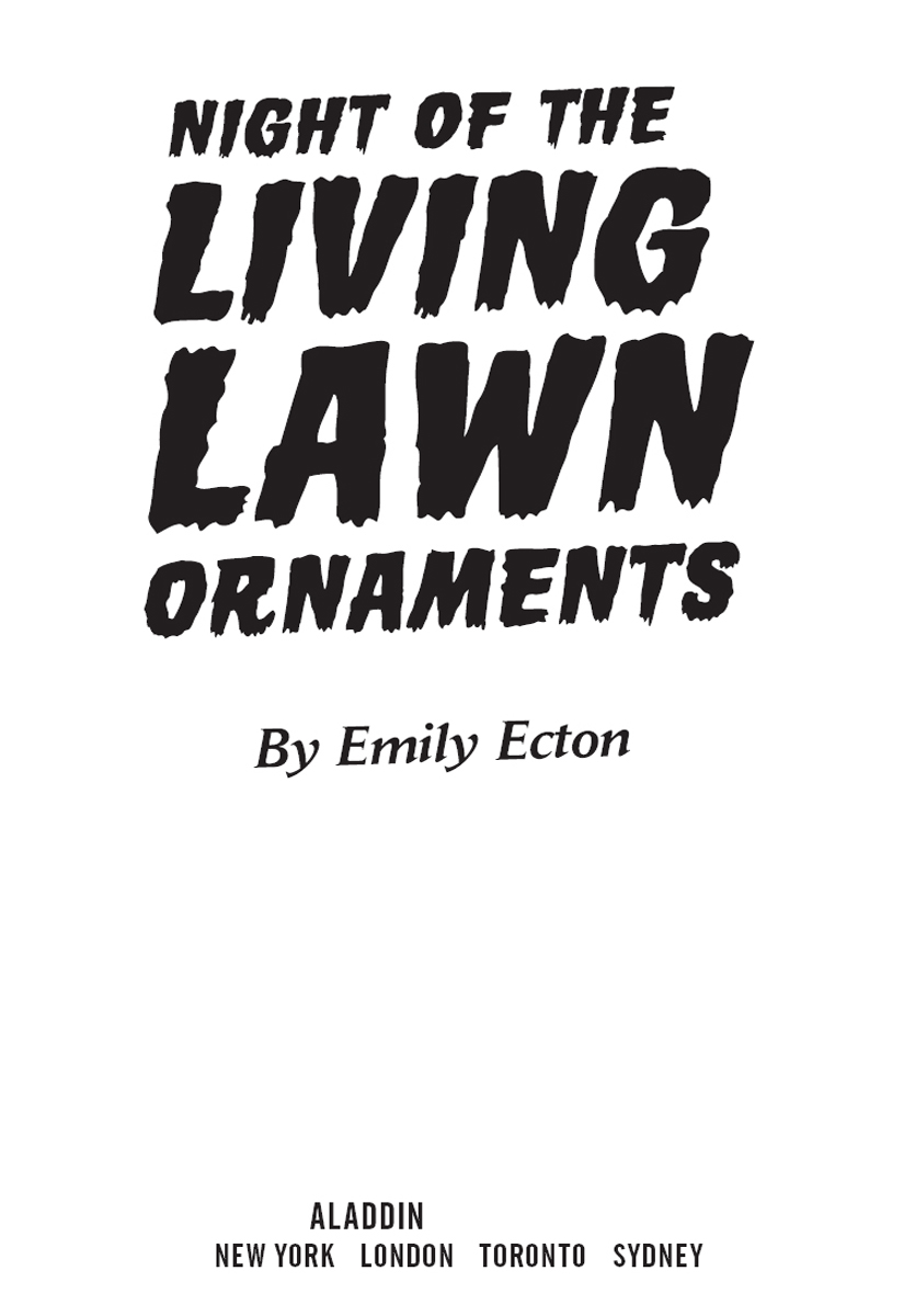 Night of the Living Lawn Ornaments