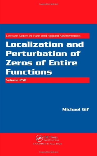 Localization and Perturbation of Zeros of Entire Functions