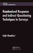Randomized Response and Indirect Questioning Techniques in Surveys