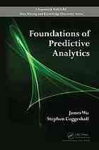 Foundations of Predictive Analytics