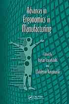 Advances in Ergonomics in Manufacturing