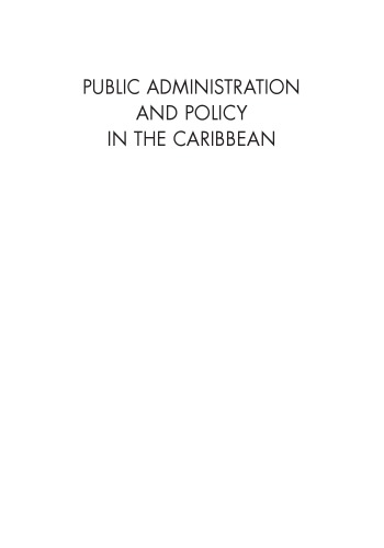 Public administration and policy in the Caribbean