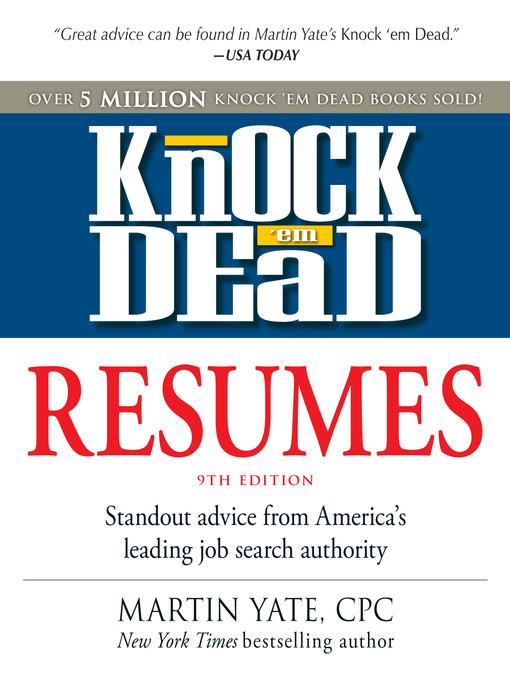 Knock 'em Dead Resumes